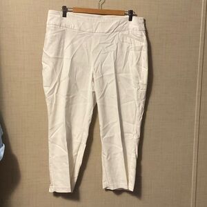 Cato White Ankle Pants